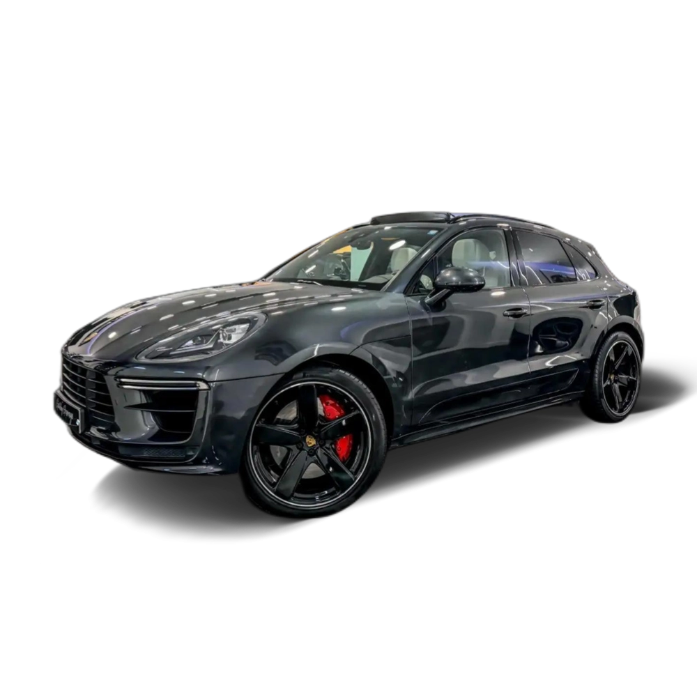 Renting Porsche Macan Turbo Aut. Gris