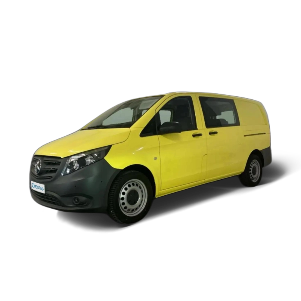 Renting Mercedes-Benz Vito M1 Mixto 116 CDI Select Larga Amarillo
