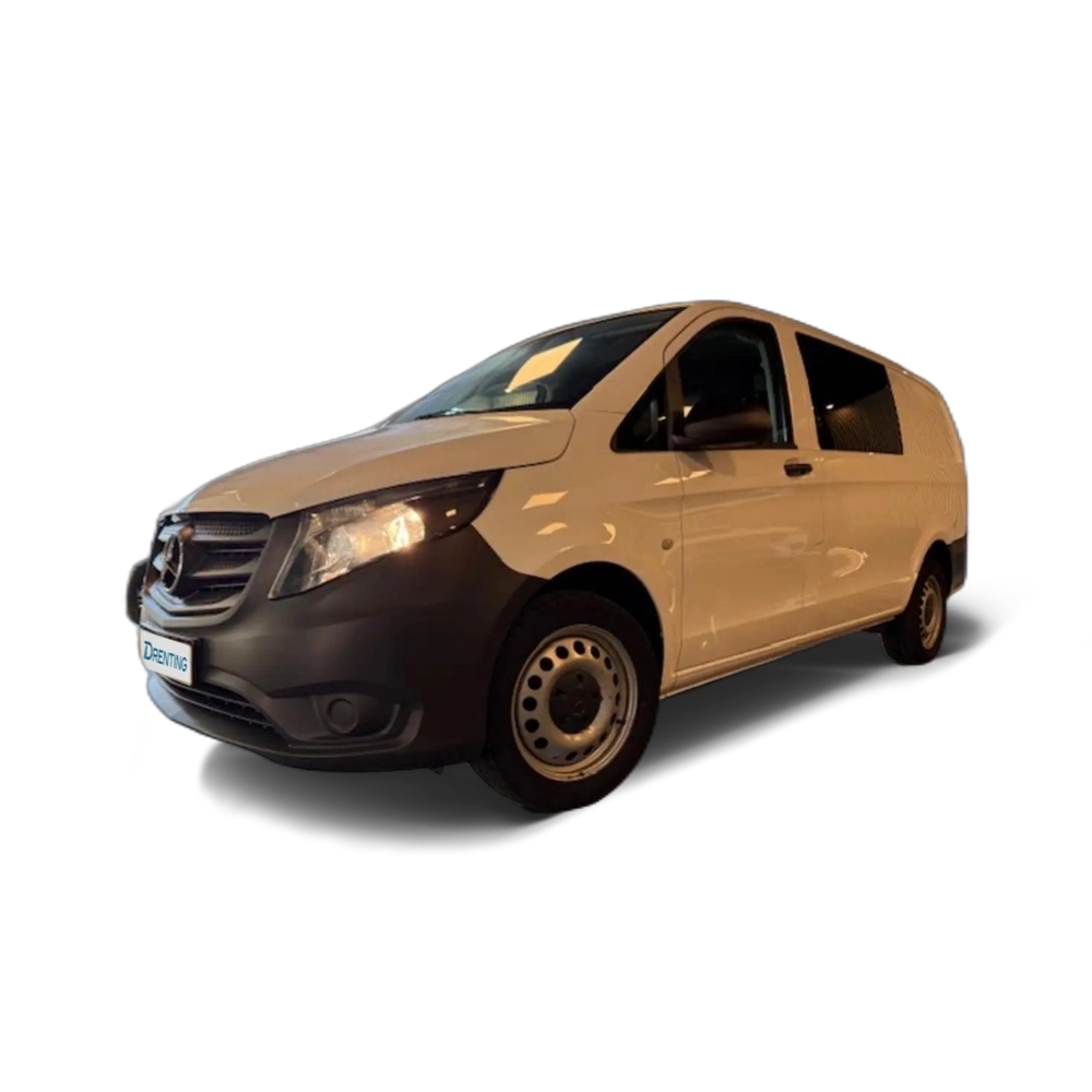 Renting Mercedes-Benz Vito Mixto 116CDI Pro Larga Blanco