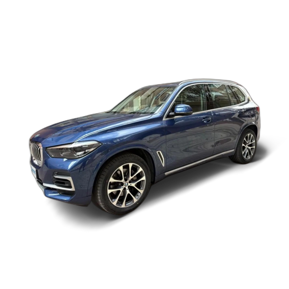 Renting BMW X5 xDrive 30dA xLine Azul 2