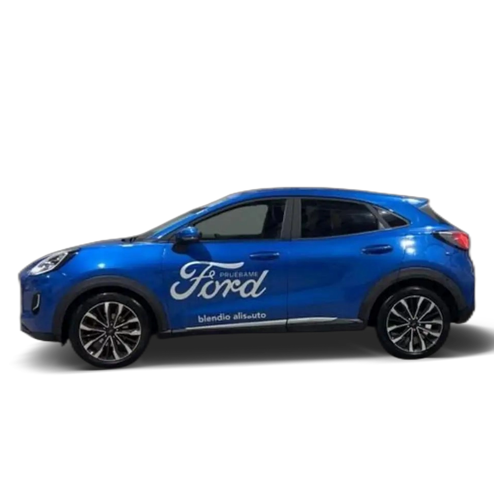 Renting Ford Puma 1.0 ECOBOOST 114KW MHEV TITANIUM X DC 155 5P Azul 1