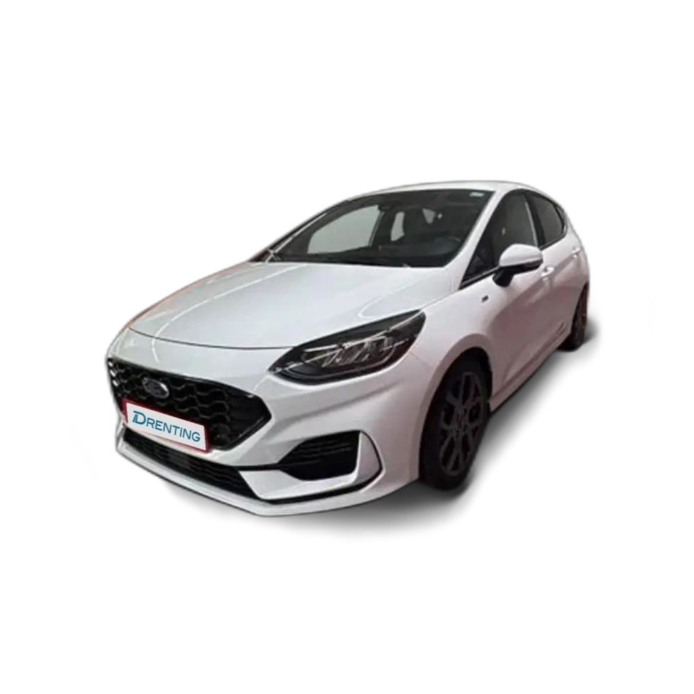 Renting Ford Fiesta 1.0 EcoBoost MHEV ST Line 125 Blanco 1