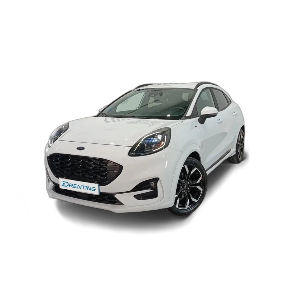 Renting Ford Puma 1.0 EcoBoost MHEV ST-Line X 125 Blanco