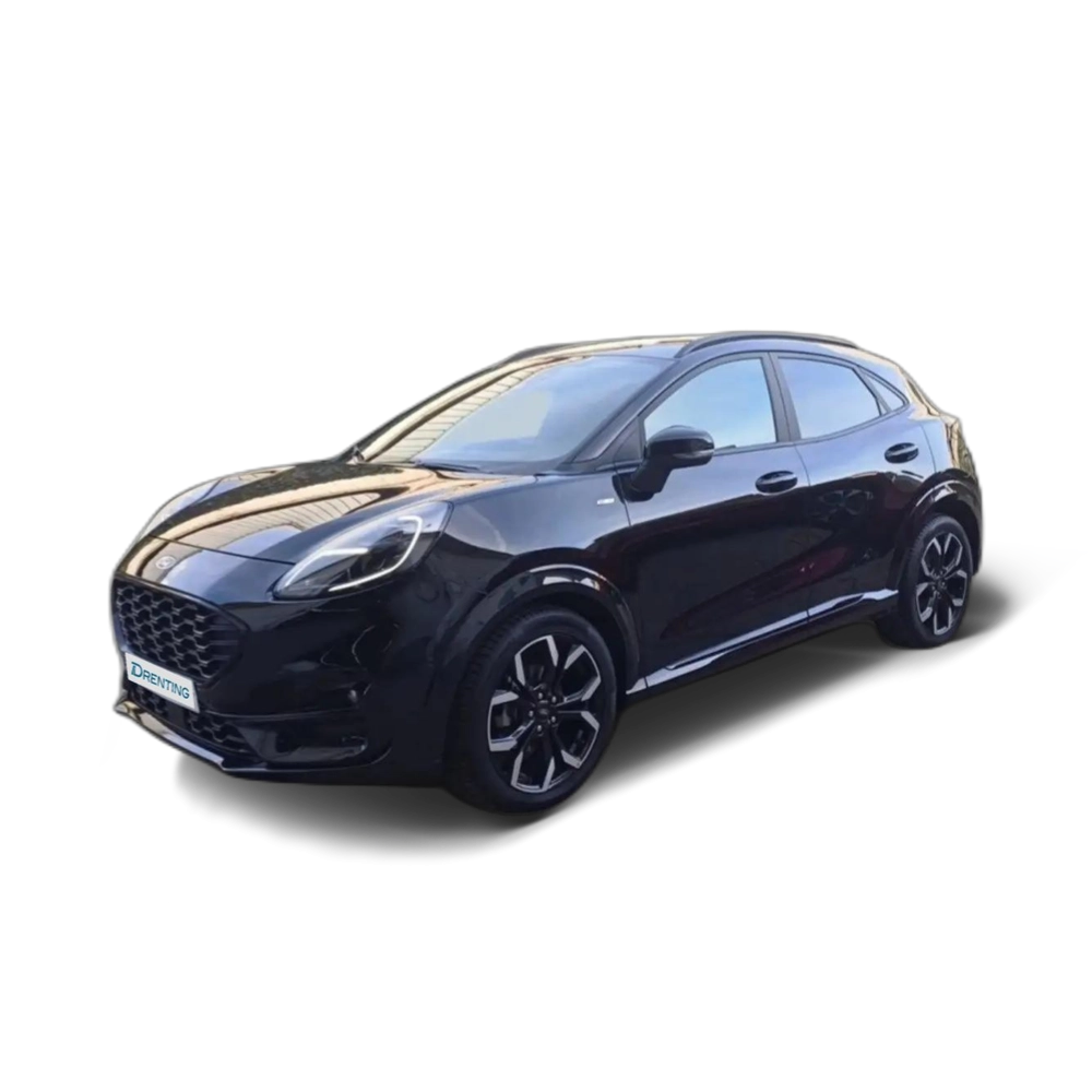Renting Ford Puma 1.0 EcoBoost MHEV ST-Line X 155 Negro