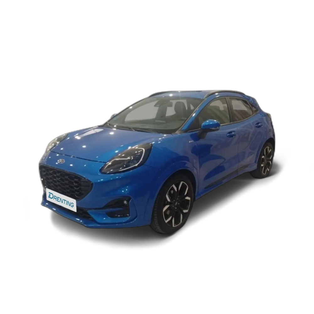 Renting Ford Puma 1.0 EcoBoost MHEV ST-Line X Aut. 155 Azul 1
