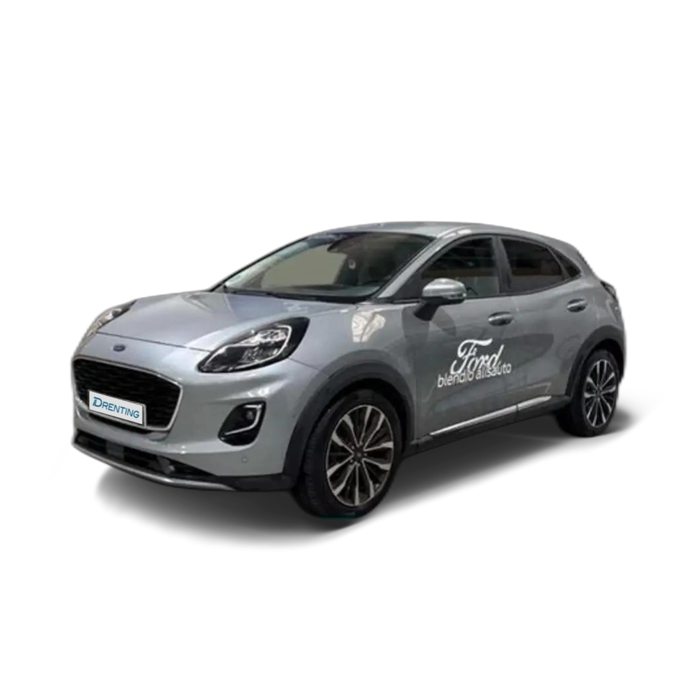 Renting Ford Puma 1.0 EcoBoost MHEV Titanium X Aut. 155 Plateado 2