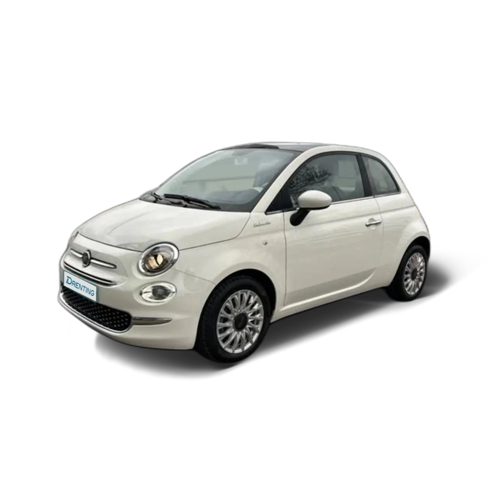 Renting Fiat 500 1.0 Hybrid 51KW (70 CV) Dolcevita Blanco 2