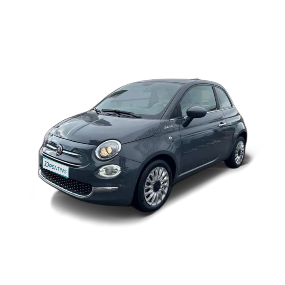 Renting Fiat 500 1.0 Hybrid 51KW (70 CV) Dolcevita Gris 1