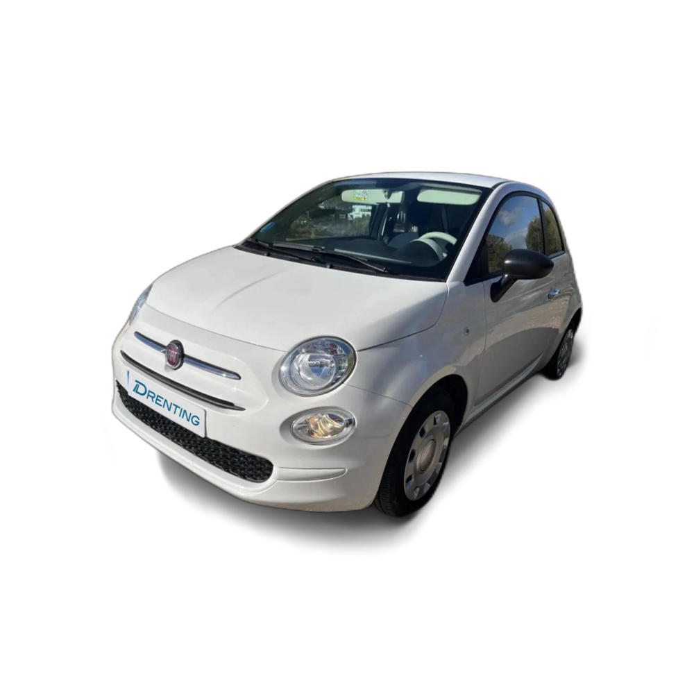 Renting Fiat 500 1.0 Hybrid Club 52kW Beige