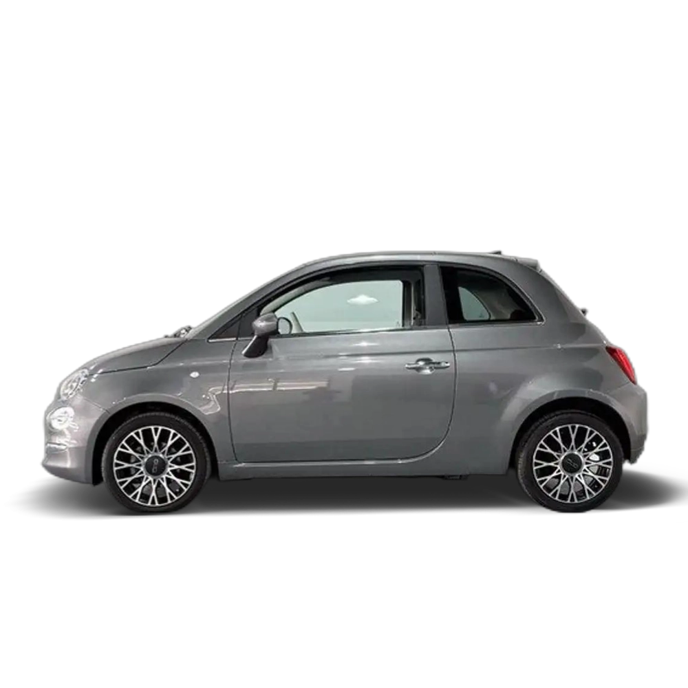 Renting Fiat 500 1.0 Hybrid Dolcevita 52kW Gris