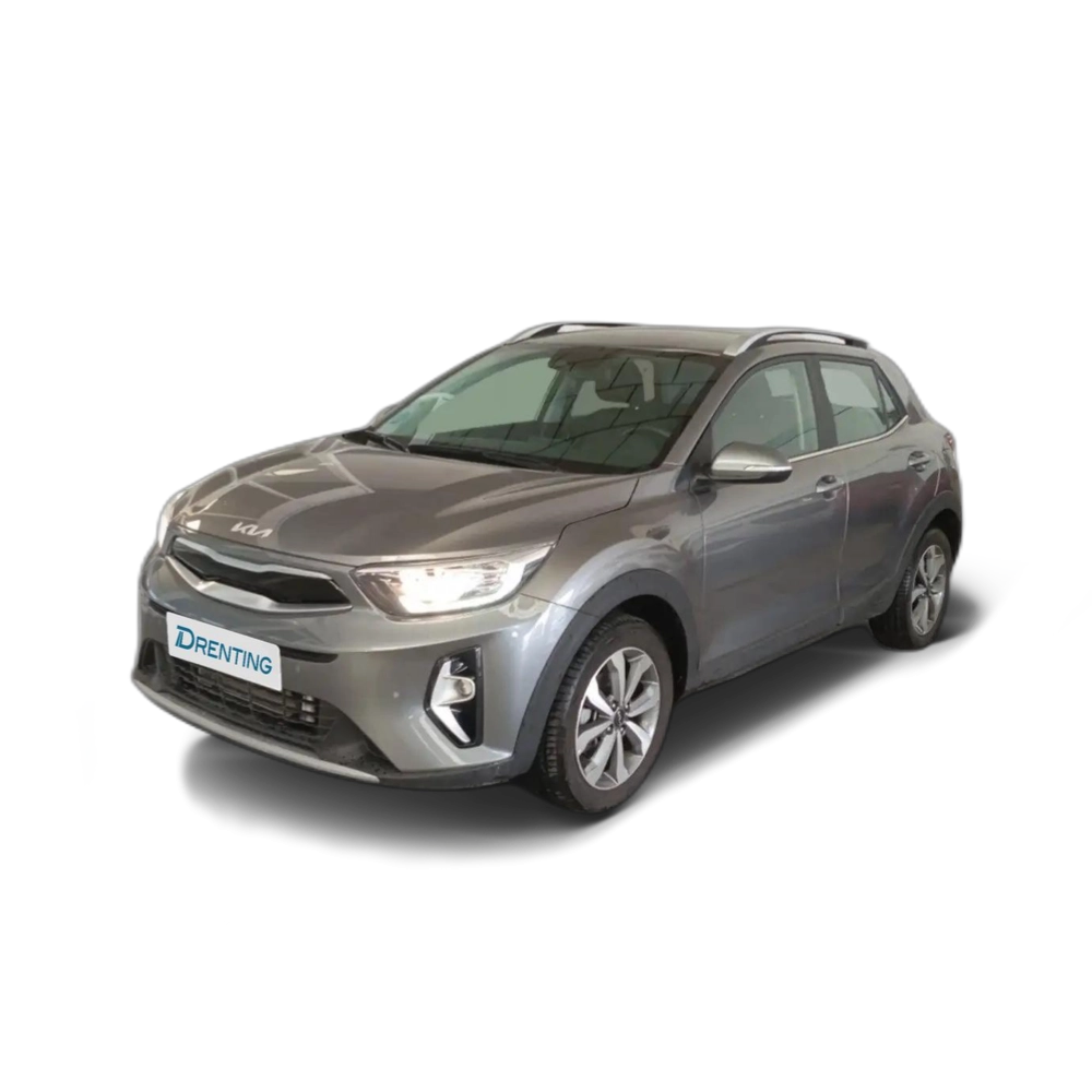 Renting Kia Stonic 1.0 T-GDi MHEV Drive 100 Gris 1 3