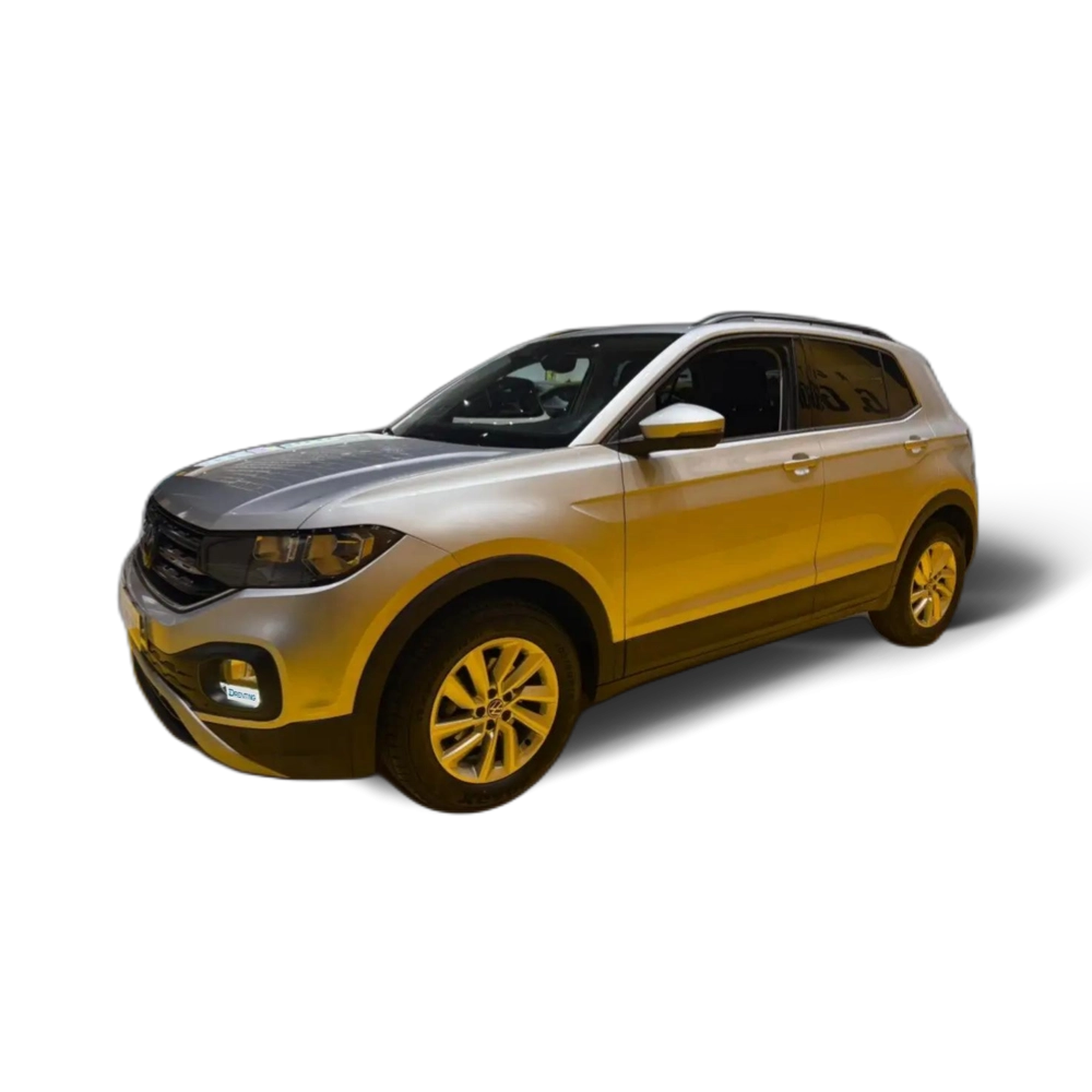 Renting Volkswagen T-Cross 1.0 TSI Advance Gris 1