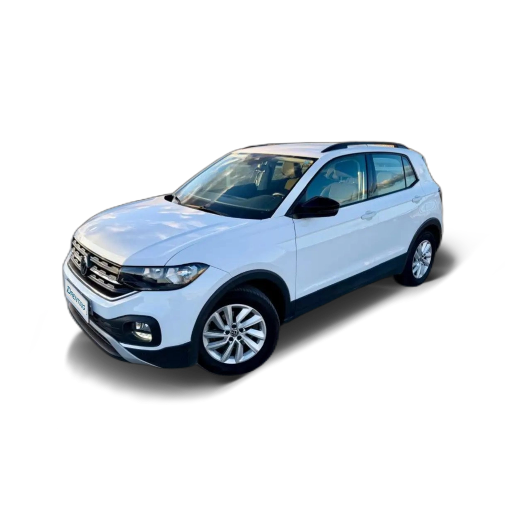 Renting Volkswagen T-Cross 1.0 TSI Advance DSG7 85kW Blanco