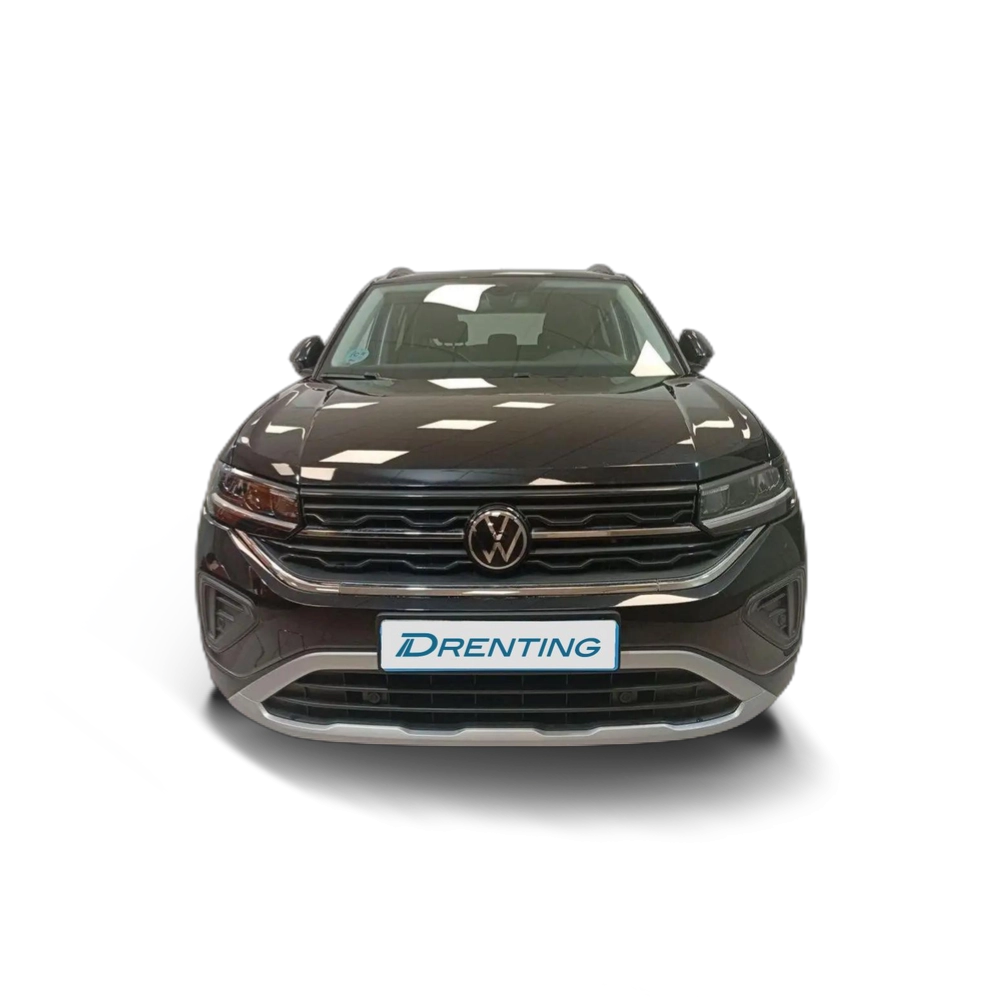 Renting Volkswagen T-Cross 1.0 TSI Life 70kW Negro