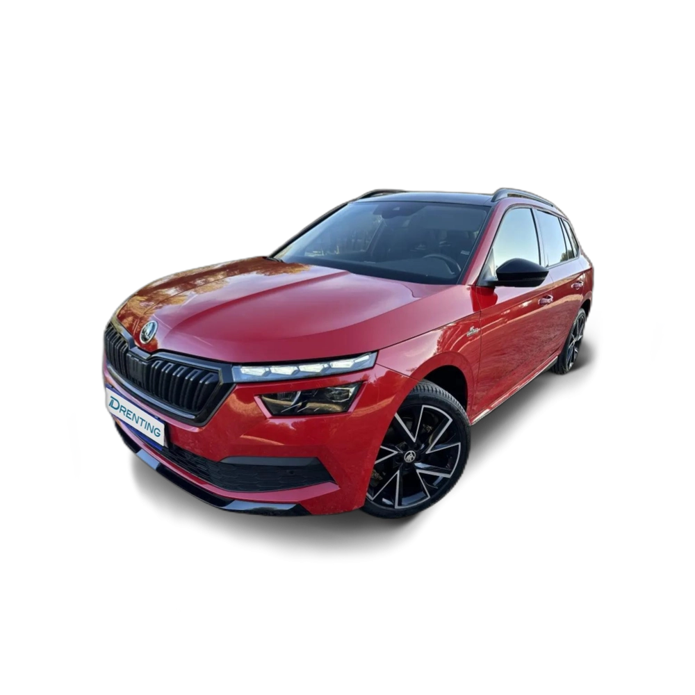 Renting Skoda Kamiq 1.0 TSI Montecarlo 81kW DSG Rojo 2