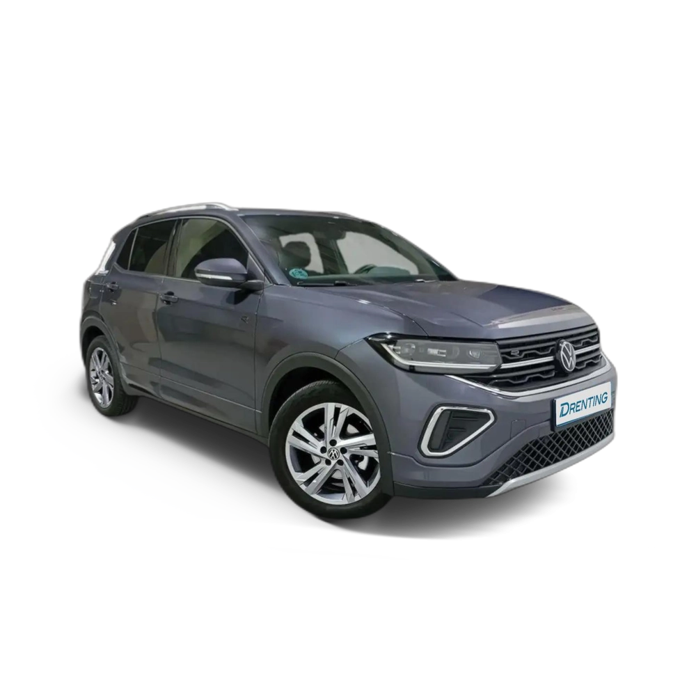 Renting Volkswagen T-Cross 1.0 TSI R-Line 85kW Gris