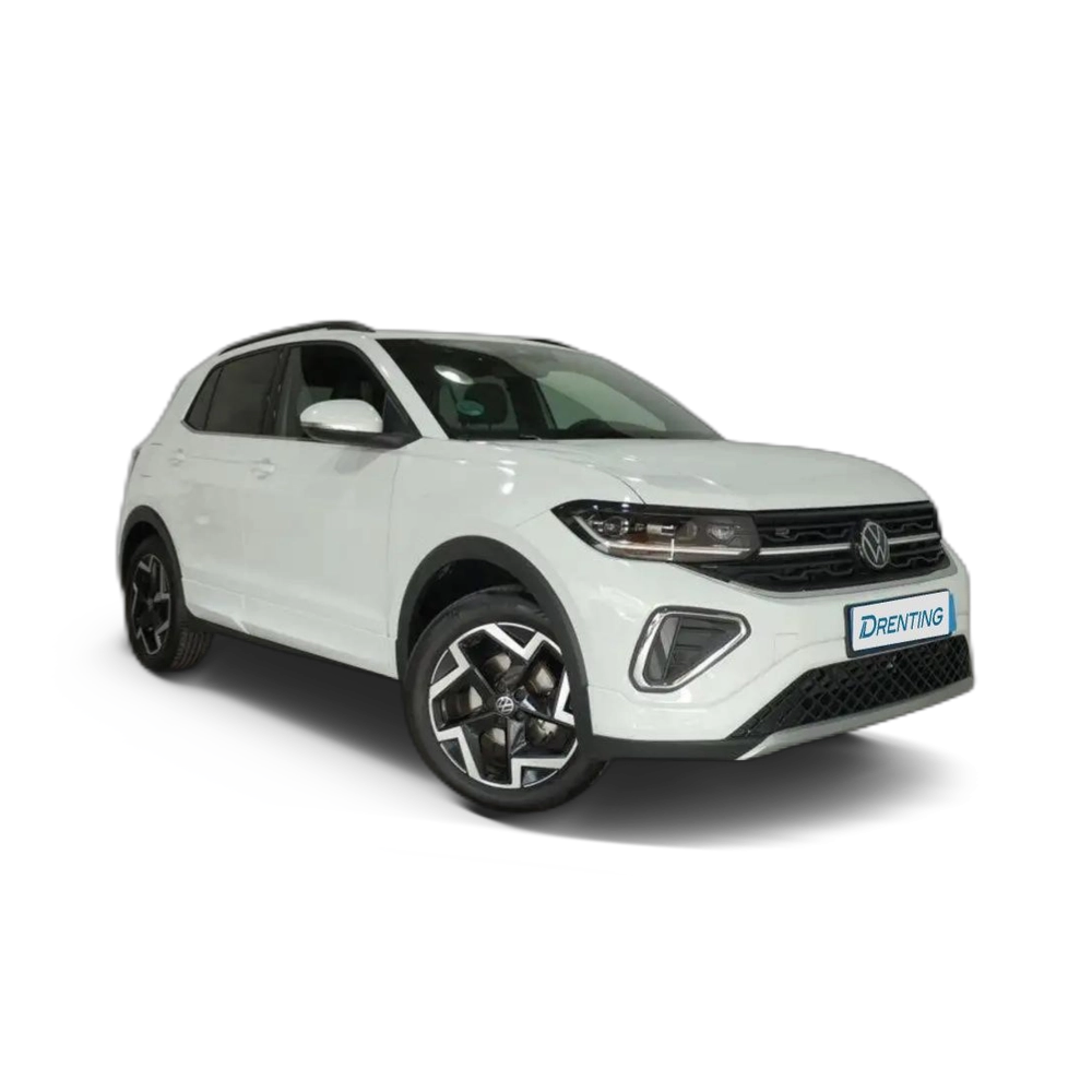 Renting Volkswagen T-Cross 1.0 TSI R-Line Aut. 85kW Blanco
