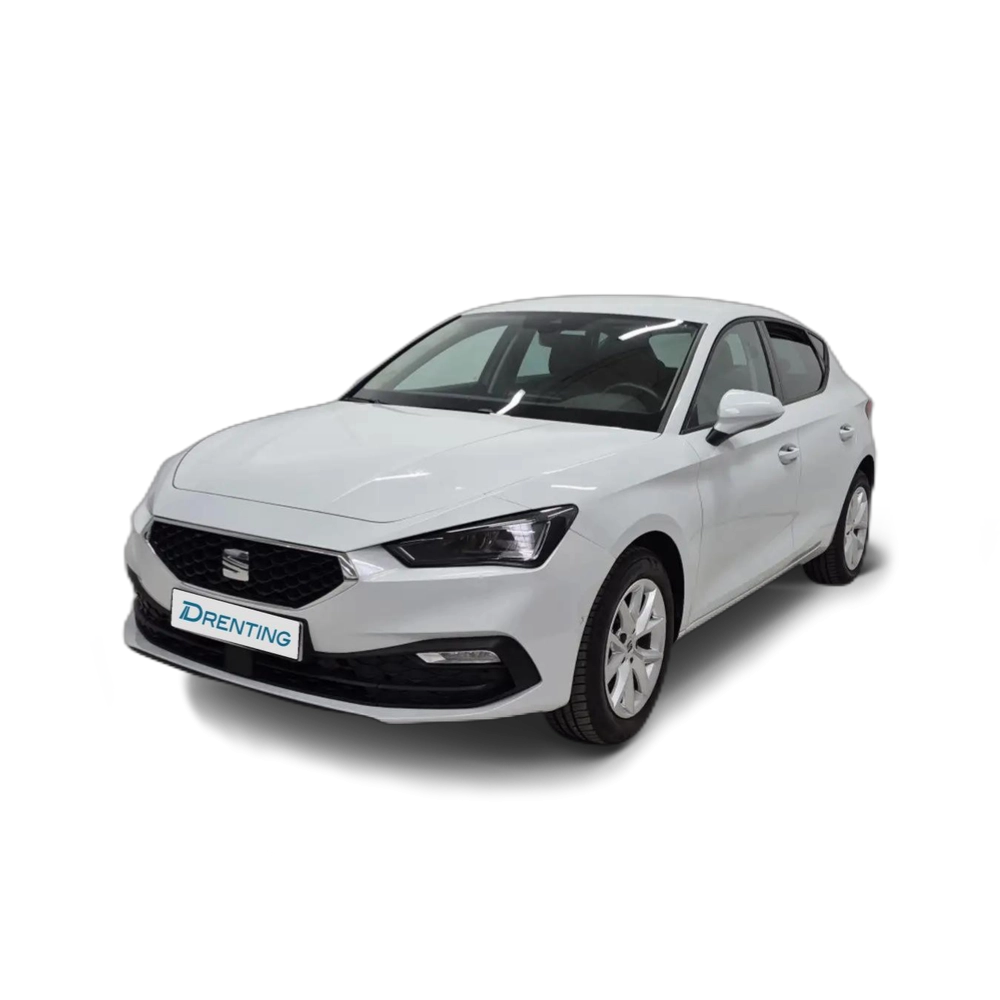 Renting SEAT Leon 1.0 TSI S&amp;S Style 25º Aniversario 110 Blanco 1
