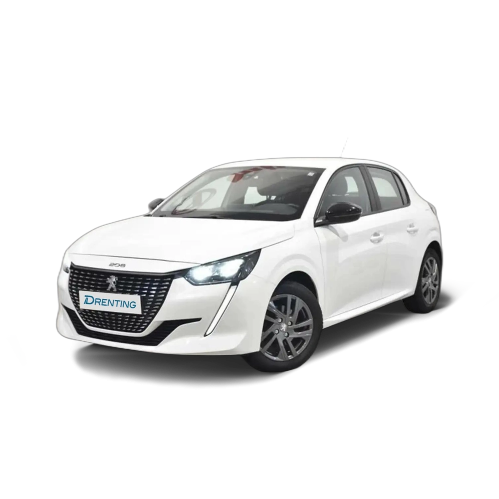 Renting Peugeot 208 1.2 100 CV S&amp;S ACTIVE Blanco