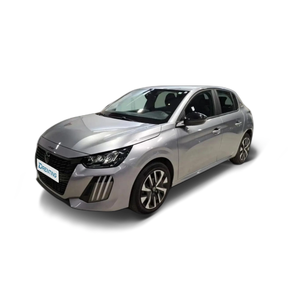 Renting Peugeot 208 1.2 Hybrid Style e-DCS6 100 Gris 2