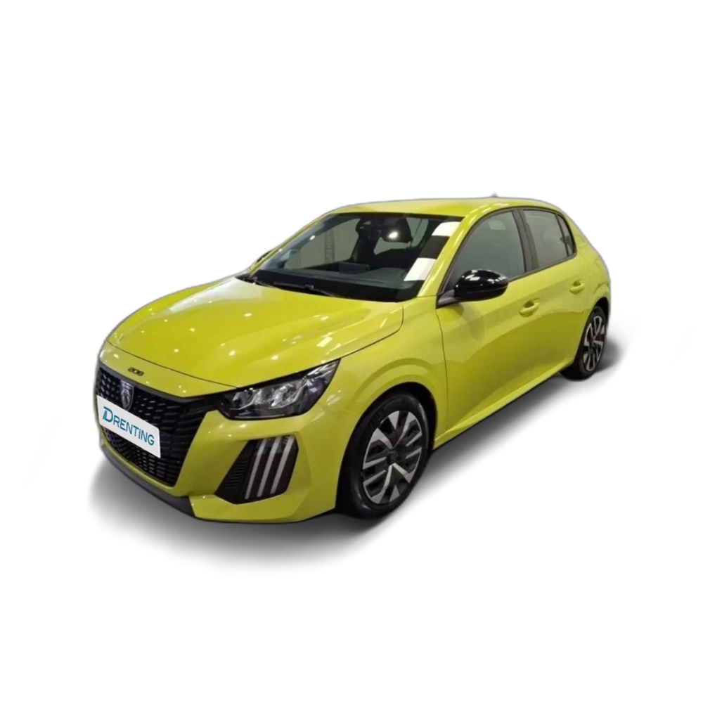 Renting Peugeot 208 1.2 Puretech S&amp;S Active 100 Amarillo 2