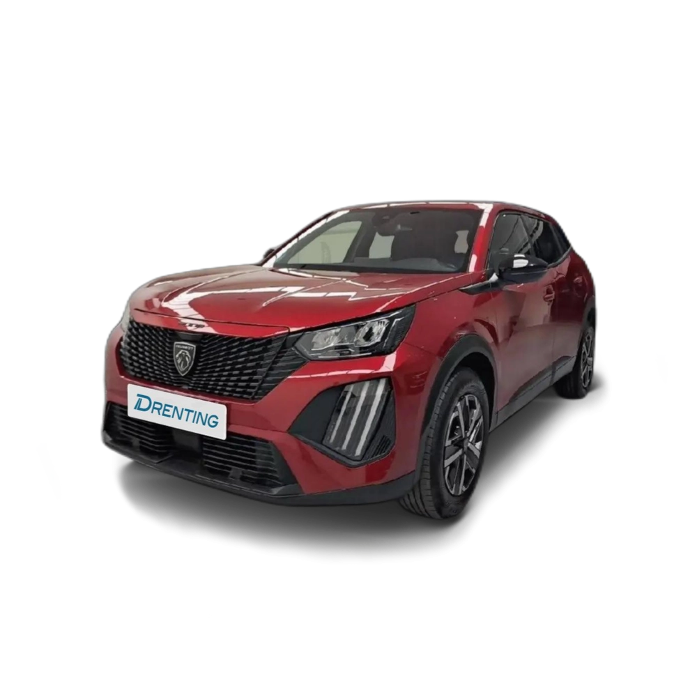 Renting Peugeot 2008 1.2 PureTech S&amp;S Active 100 Rojo 1