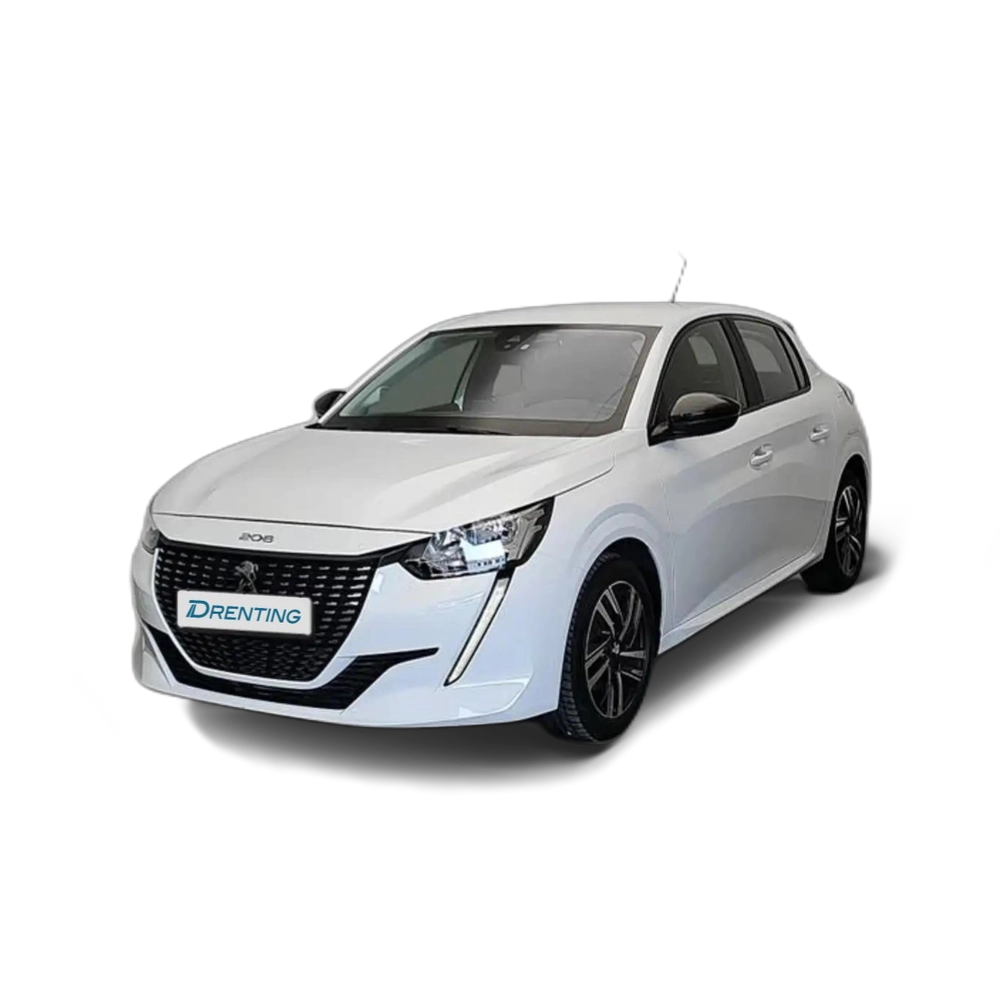 Renting Peugeot 208 1.2 Puretech S&amp;S Active Pack 100 Blanco 2
