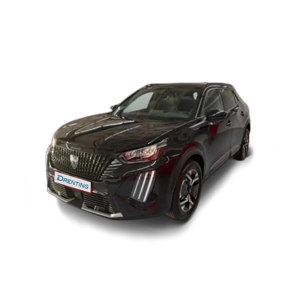 Renting Peugeot 2008 1.2 PureTech S&amp;S Allure 100 Negro 3 1