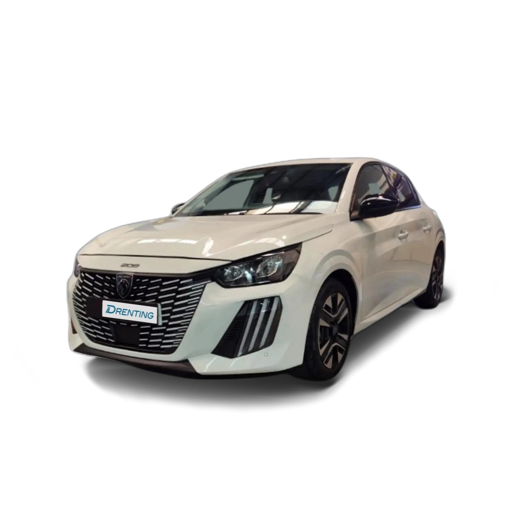 Renting Peugeot 208 1.2 Puretech S&amp;S Allure 100 Blanco 2