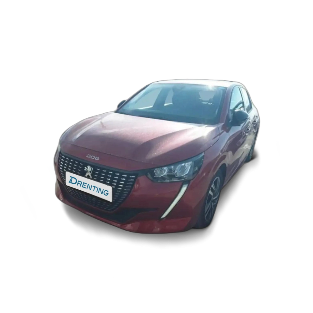 Renting Peugeot 208 1.2 Puretech S&amp;S Allure 100 Rojo 3