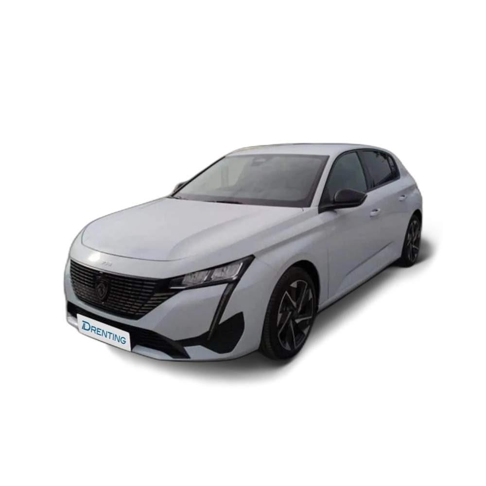 Renting Peugeot 308 1.2 PureTech S&amp;S Allure 130 Blanco