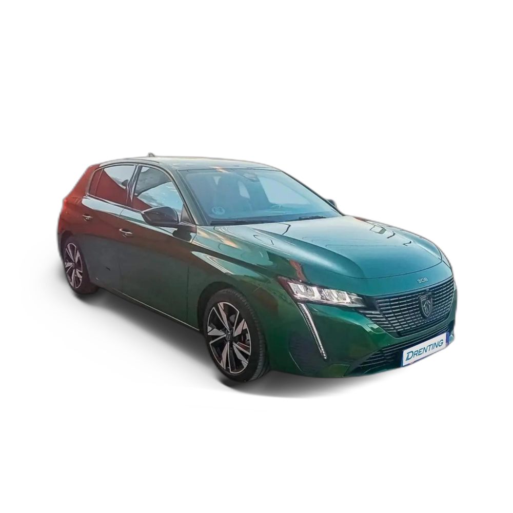 Renting Peugeot 308 1.2 PureTech S&amp;S Allure 130 Verde 3 1