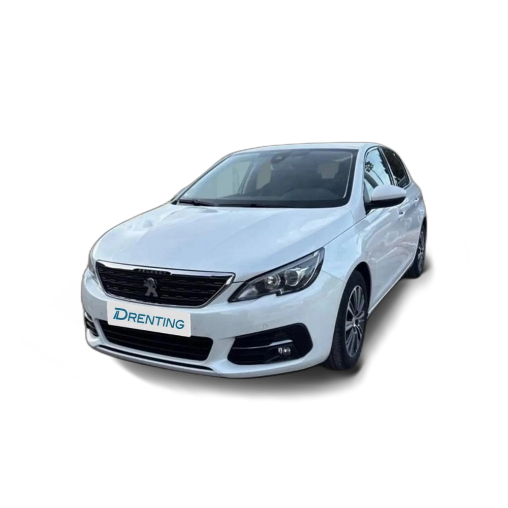 Renting Peugeot 308 1.2 PureTech S&amp;S Allure 130 Blanco 2 1