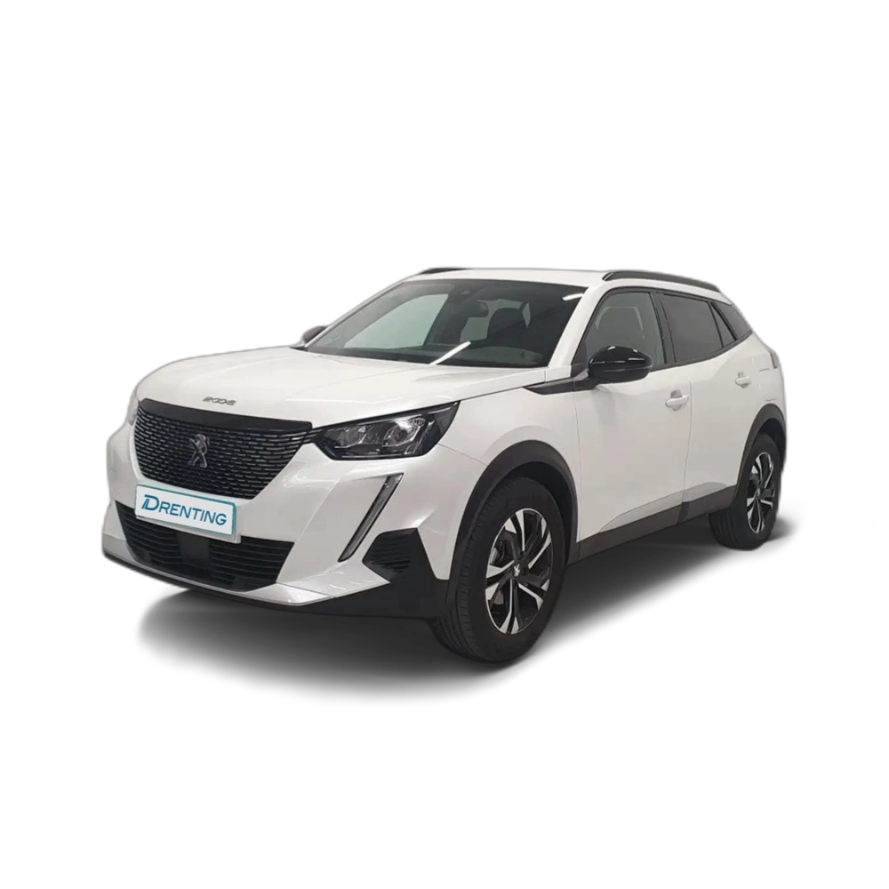 Renting Peugeot 2008 1.2 PureTech S&amp;S Allure Pack 130 Blanco 1