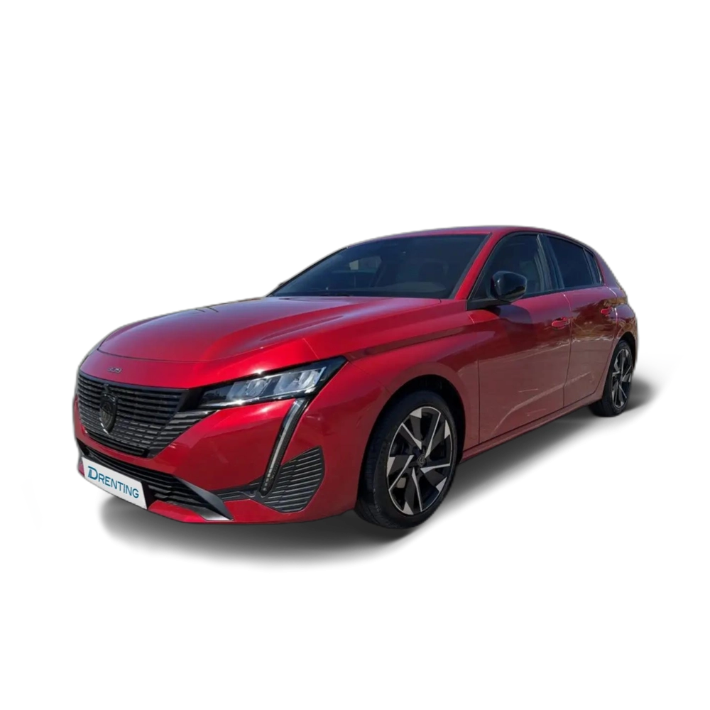 Renting Peugeot 308 1.2 PureTech S&amp;S GT Pack EAT8 130 Rojo