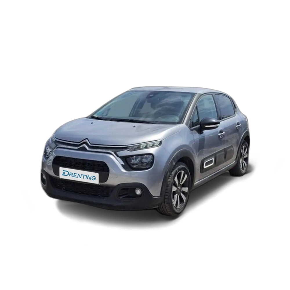 Renting Citroen C3 1.2 PureTech S&amp;S Max 110 Gris 1