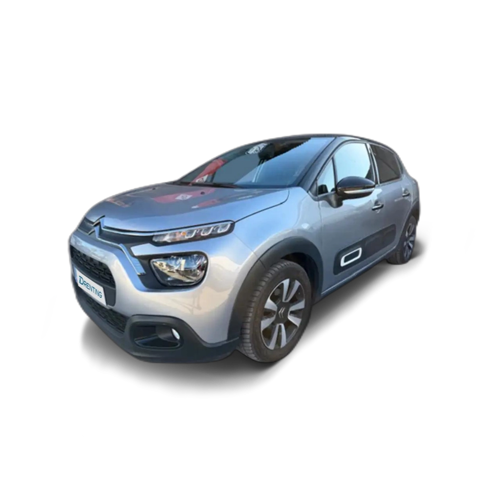 Renting Citroen C3 1.2 PureTech S&amp;S Shine 83 Gris