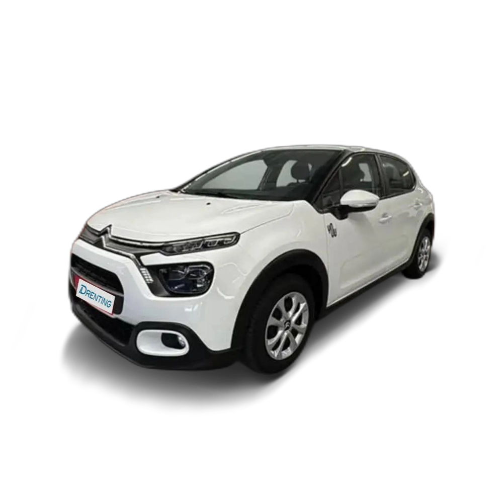 Renting Citroen C3 1.2 PureTech S&amp;S YOU! 83 Blanco 2
