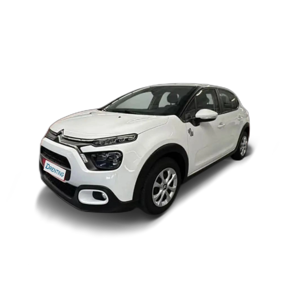 Renting Citroen C3 1.2 PureTech S&amp;S YOU! 83 Blanco 1