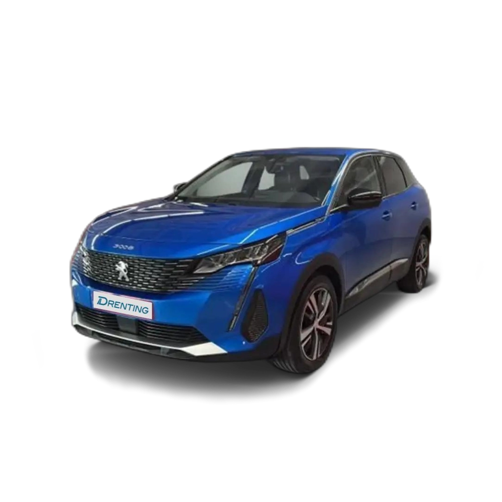 Renting Peugeot 3008 1.2 S&amp;S PureTech Allure 130 Azul 1