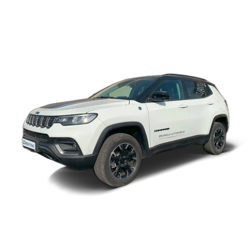 Renting Jeep Compass 1.3 PHEV Trailhawk EAWD Aut. 240 Blanco