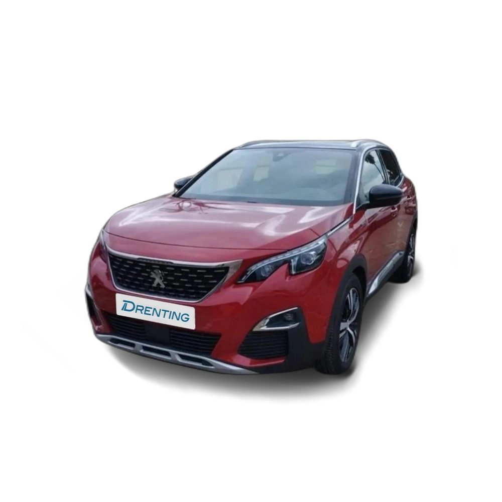 Renting Peugeot 3008 1.5 BlueHDi 96kW (130CV) S&amp;S GT Line Rojo