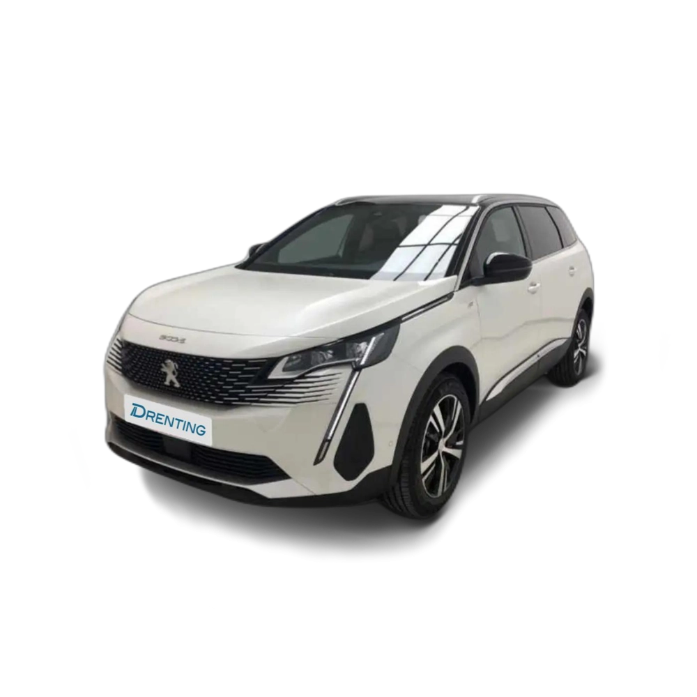 Renting Peugeot 5008 1.5 BlueHDi 96kW S&amp;S GT EAT8 Blanco 1
