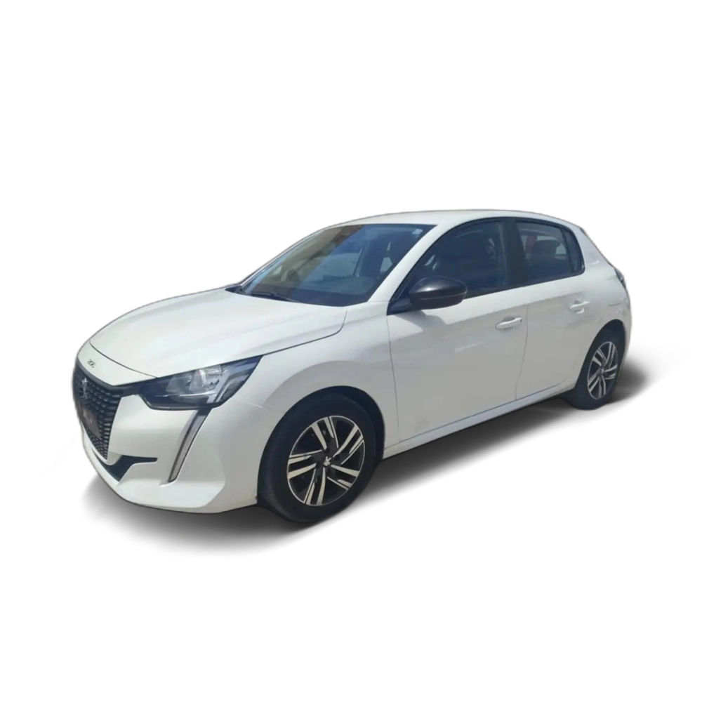 Renting Peugeot 208 1.5 BlueHDi S&amp;S Active Pack 100 Blanco 3
