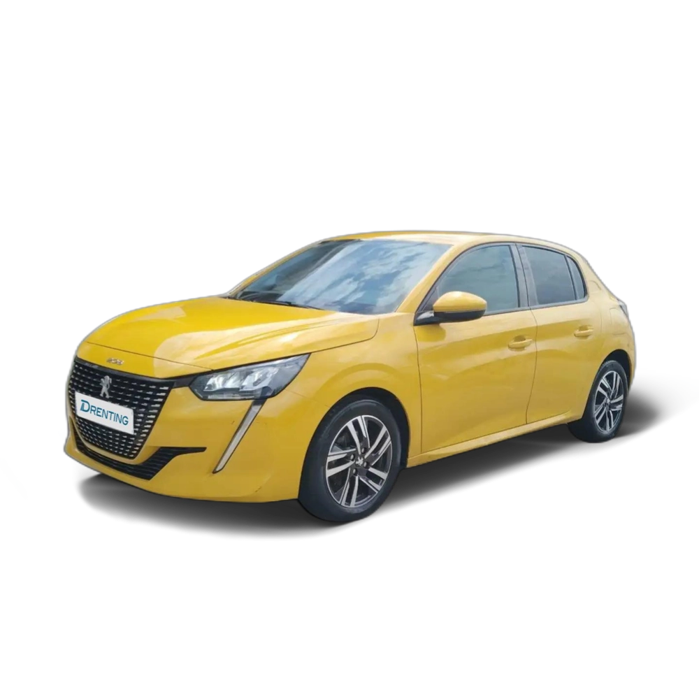 Renting Peugeot 208 1.5 BlueHDi S&amp;S Allure 100 Amarillo 1