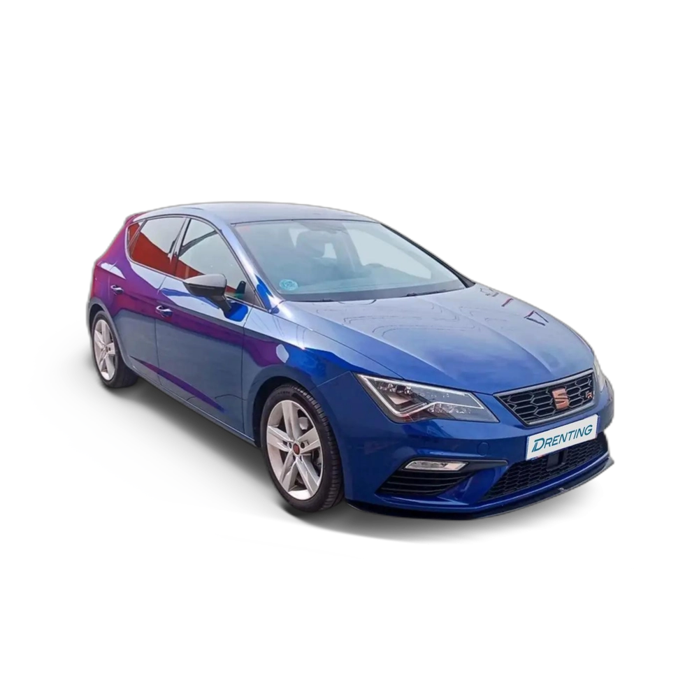 Renting SEAT Leon 1.5 EcoTSI S&amp;S FR 130 Azul