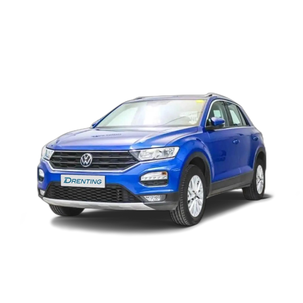Renting Volkswagen T-Roc 1.5 TSI Advance DSG7 Azul 2
