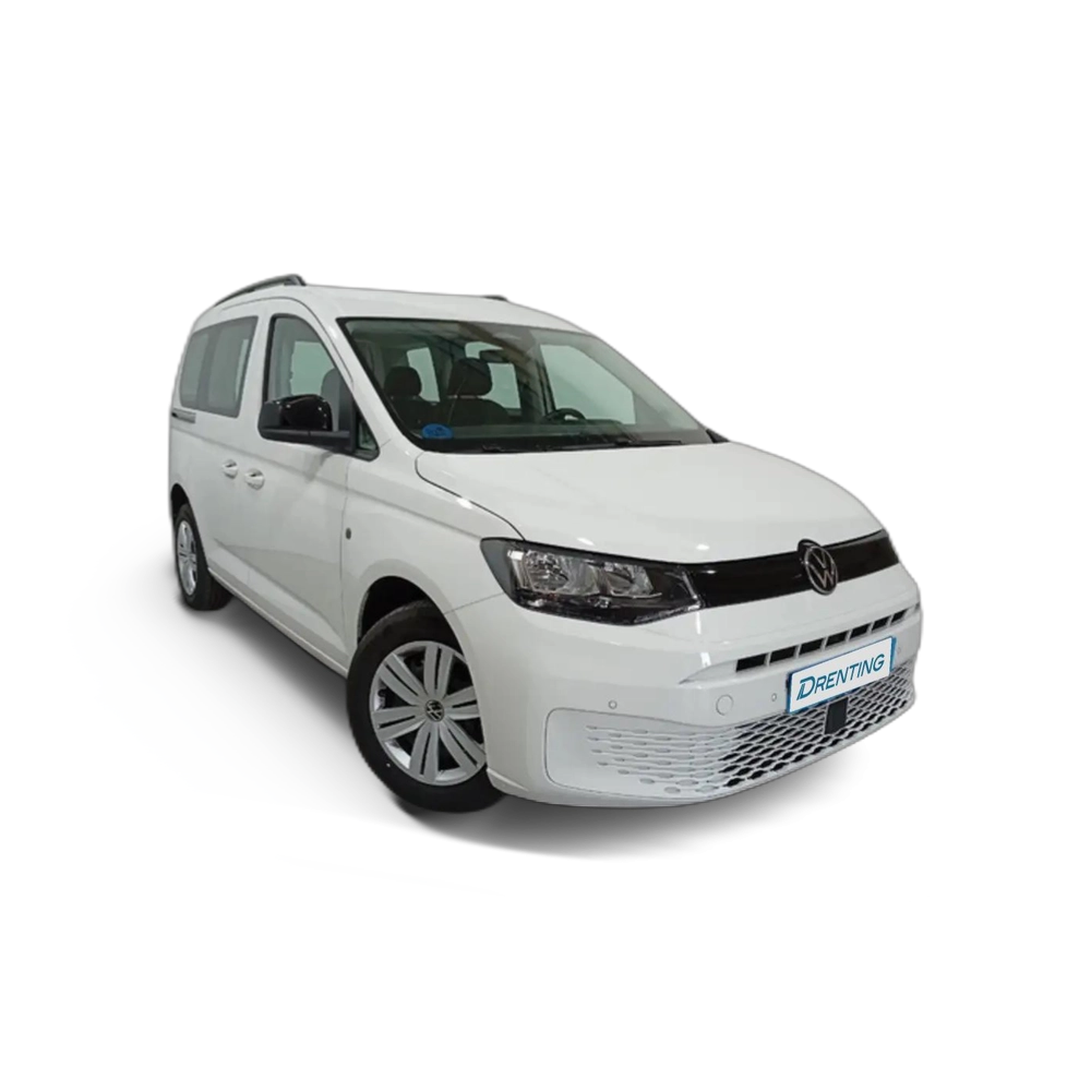 Renting Volkswagen Caddy 1.5 TSI Hybrid Origin DSG Blanco