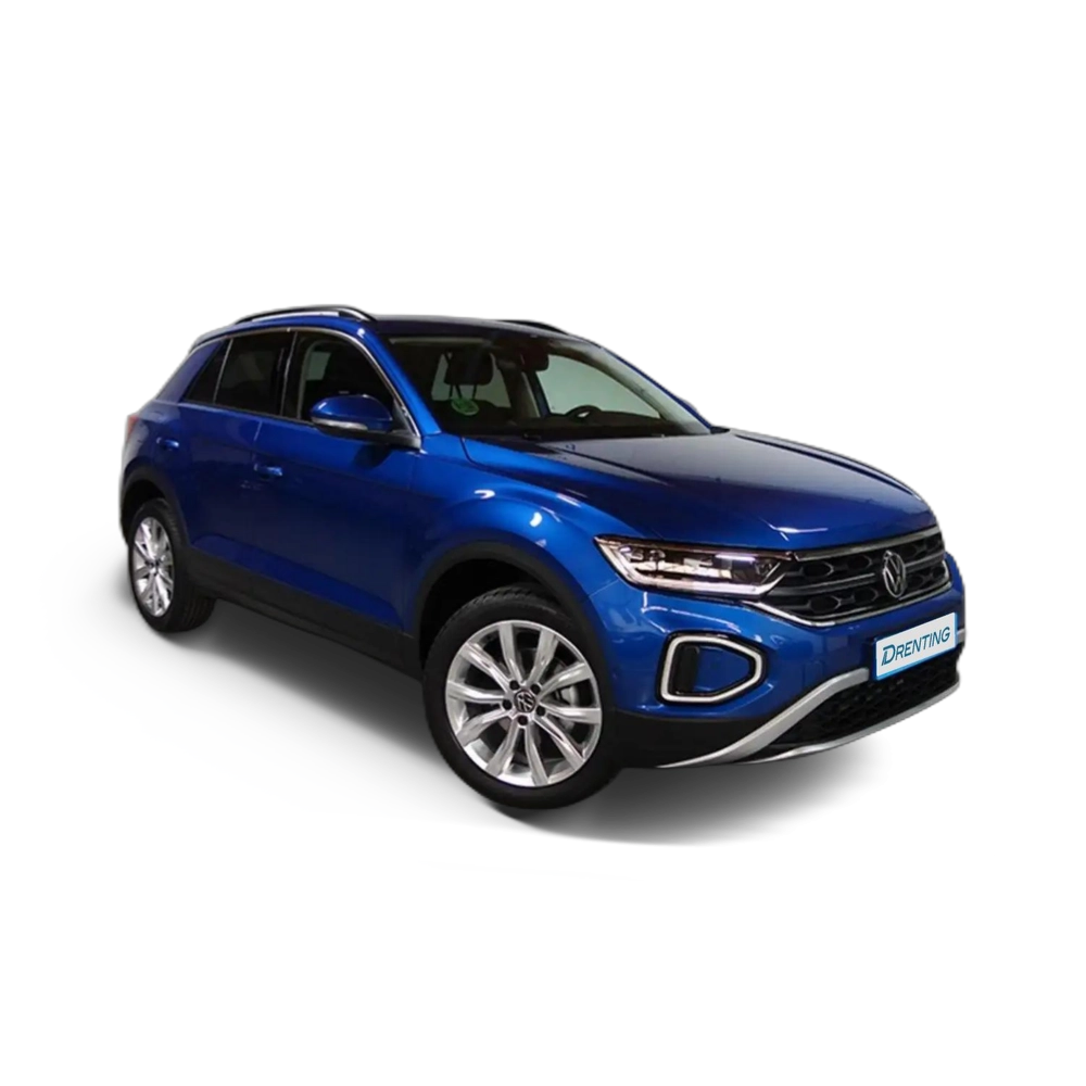 Renting Volkswagen T-Roc 1.5 TSI Life 110KW Azul