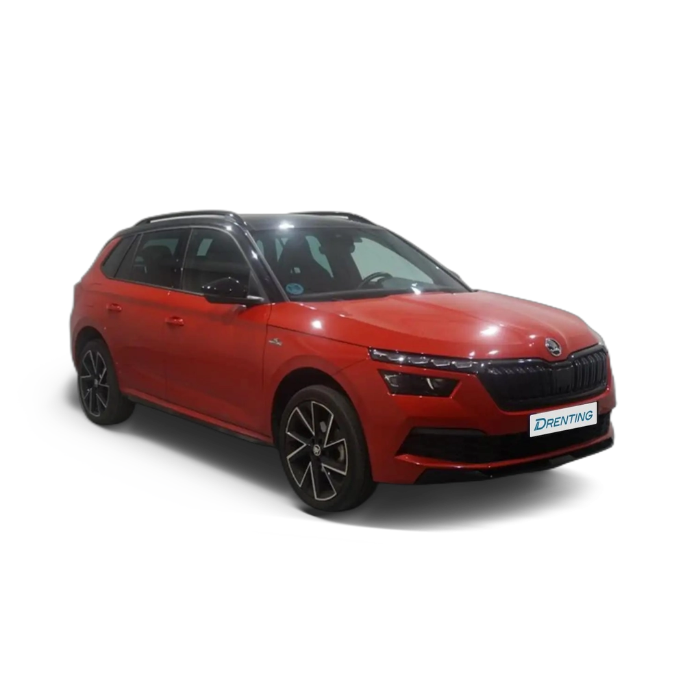 Renting Skoda Kamiq 1.5 TSI Montecarlo DSG Rojo